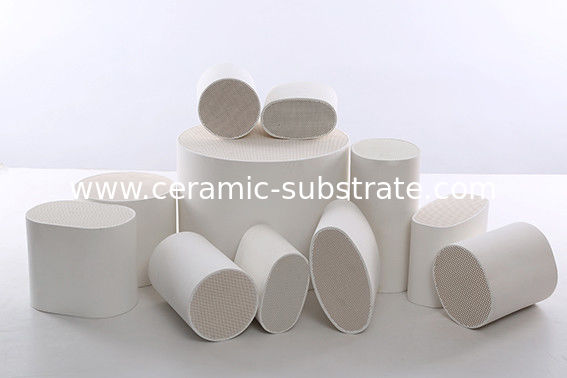 Honeycomb Ceramic Catalyst DPF Substrate / 200CSI Catalytic Particle Filter