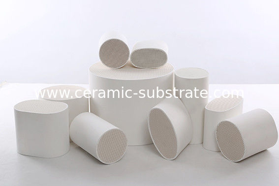 Cordieriet Diesel Corpusculaire Filter, Wit Ceramisch Substraat